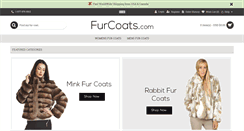 Desktop Screenshot of furcoats.com